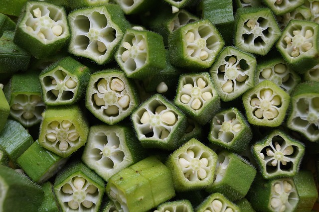 lady's finger, vegetables, sliced, food, okra, cooking, green cooking, green lady, okra, okra, okra, okra, okra